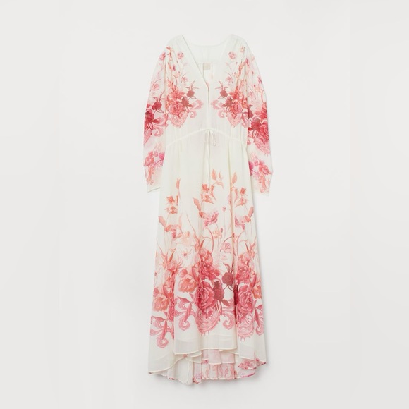 H&M Dresses & Skirts - H&M long chiffon floral maxi dress